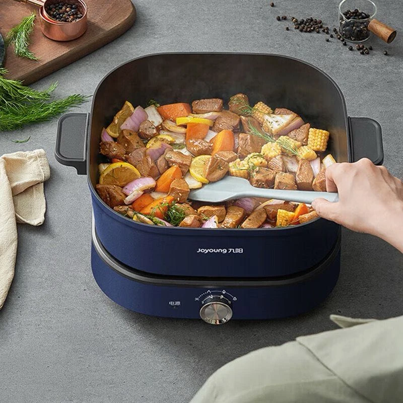 九阳HG60-G955鸳鸯电火锅大容量家用多功能分体式锅电煮