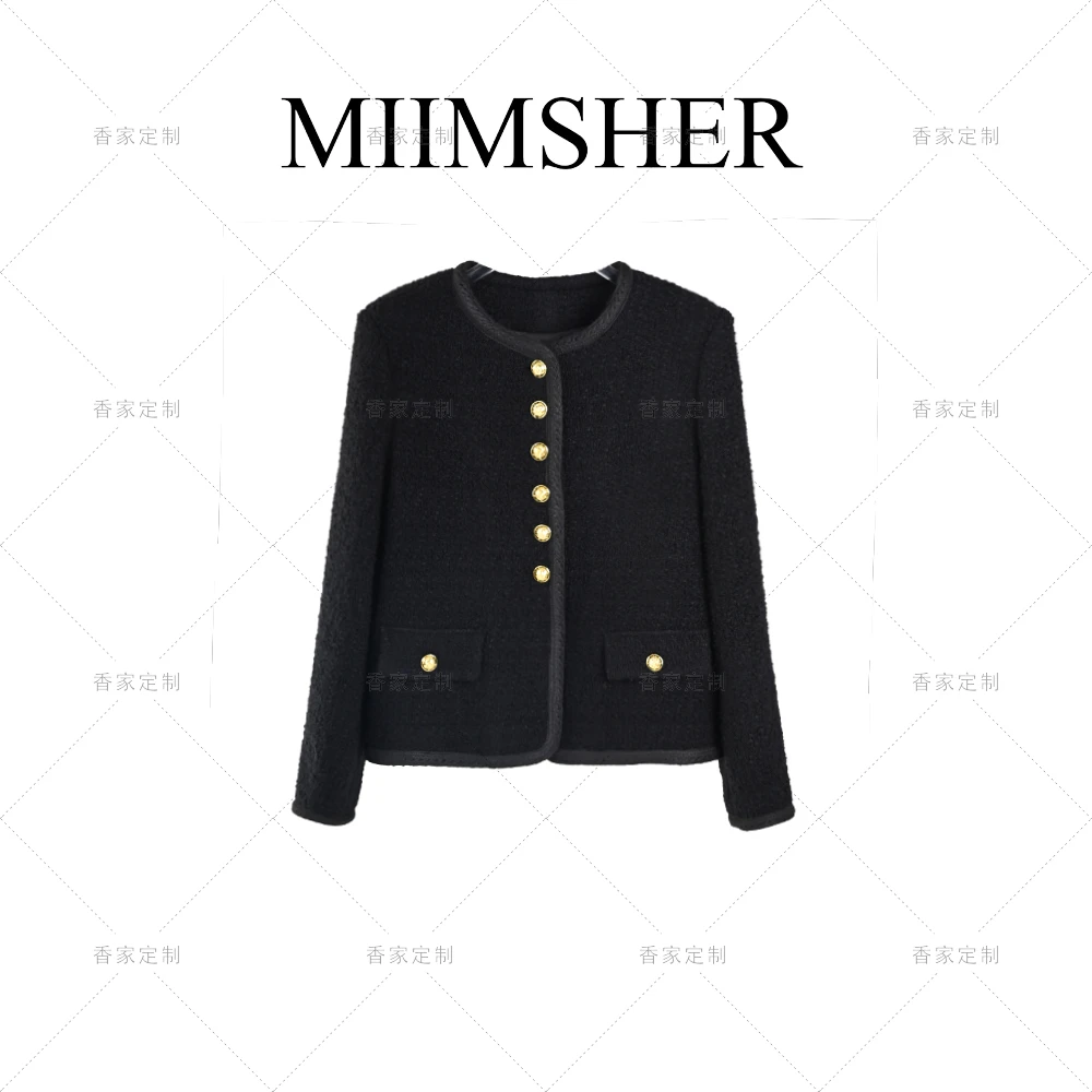 寂静繁星3.0襡家开发嵿级羊毛小香上衣女外套高级感穿搭MS241870