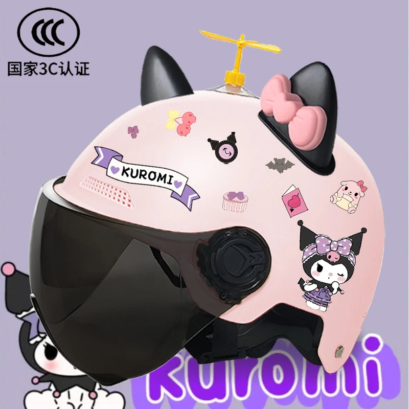 3C认证电动车头盔亲子女款成人四季通用女童夏季防晒儿童安全帽
