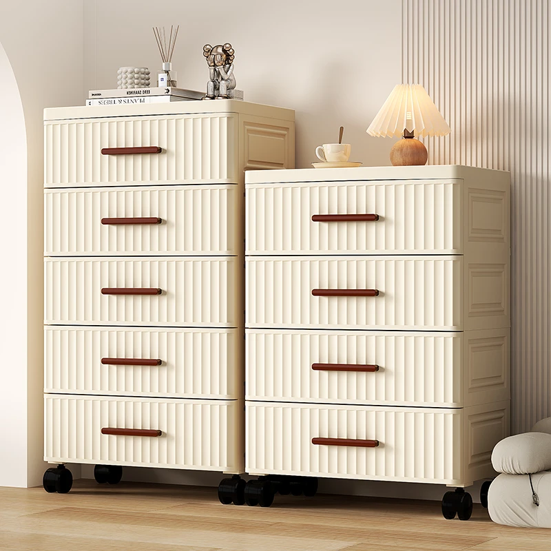 房间抽屉式柜式简易收纳柜塑料多层五斗柜客厅收纳家用储物柜斗橱