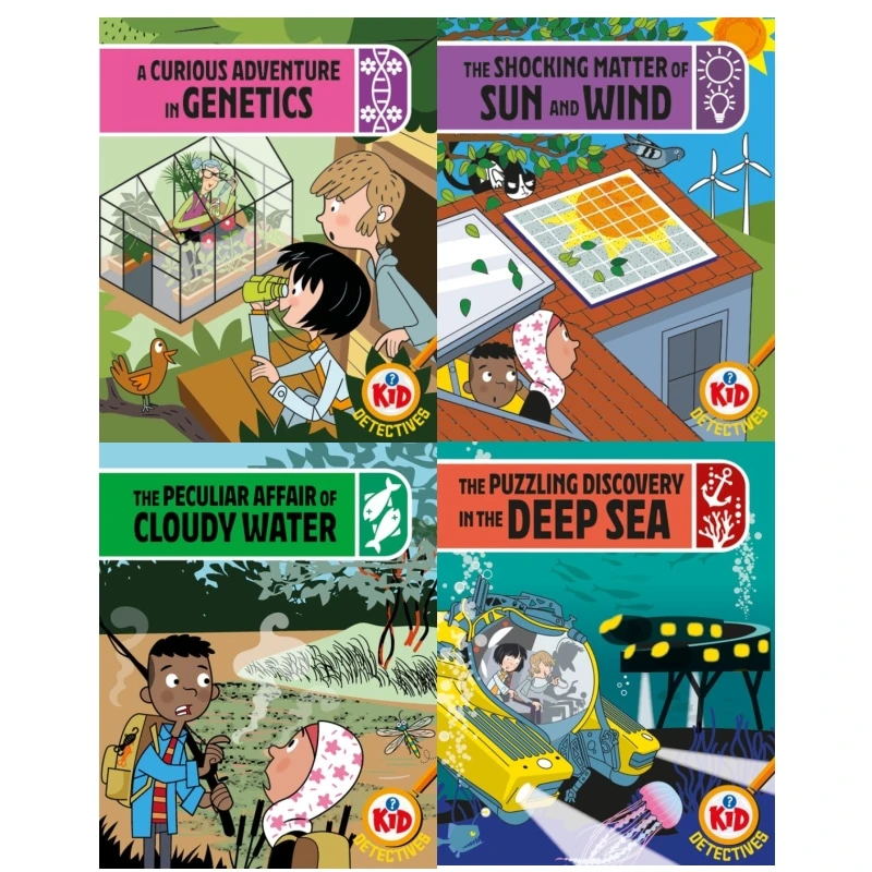 Kid Detectives 系列 4册 精装