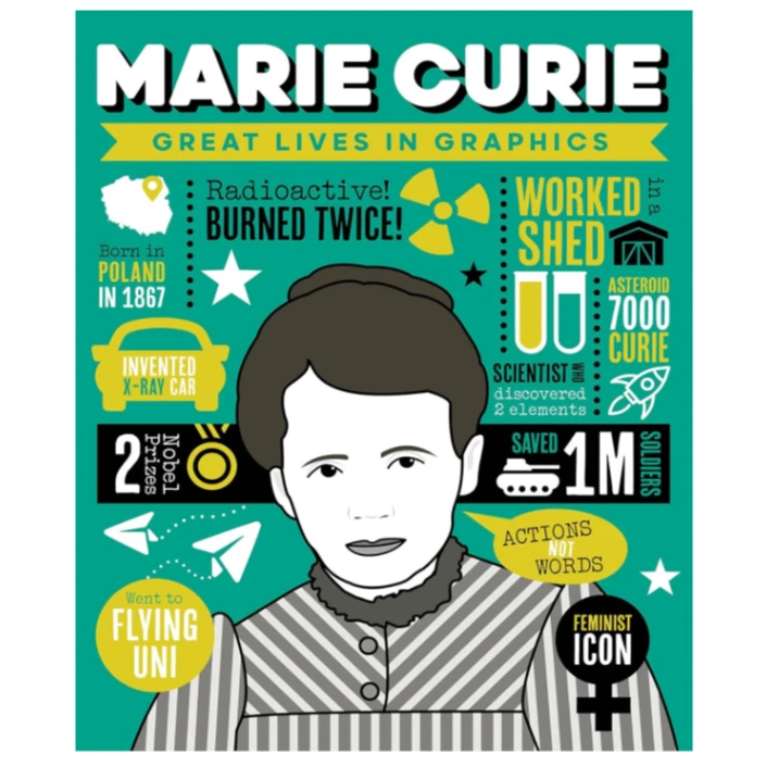 Great Lives in Graphics: Marie Curie人物传记：居里夫人