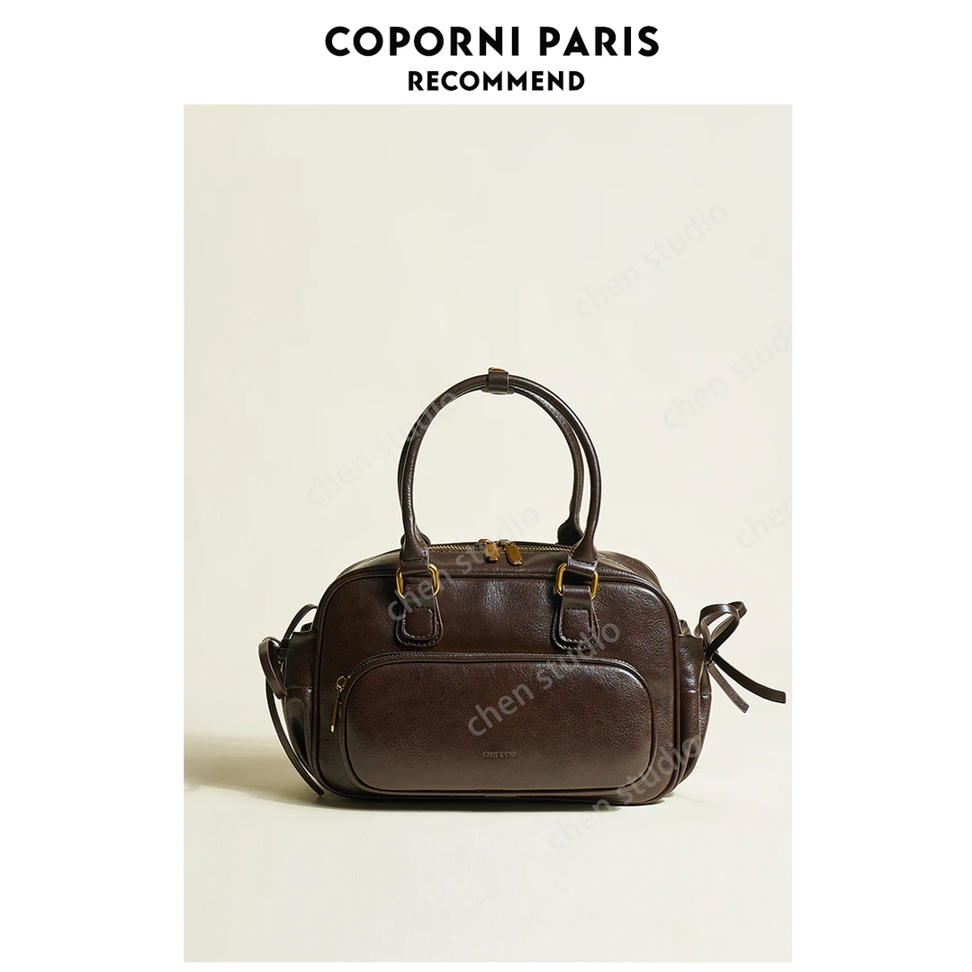 「太妃糖」手提包女包2024新款手拎包复古单肩斜挎包口袋包百搭