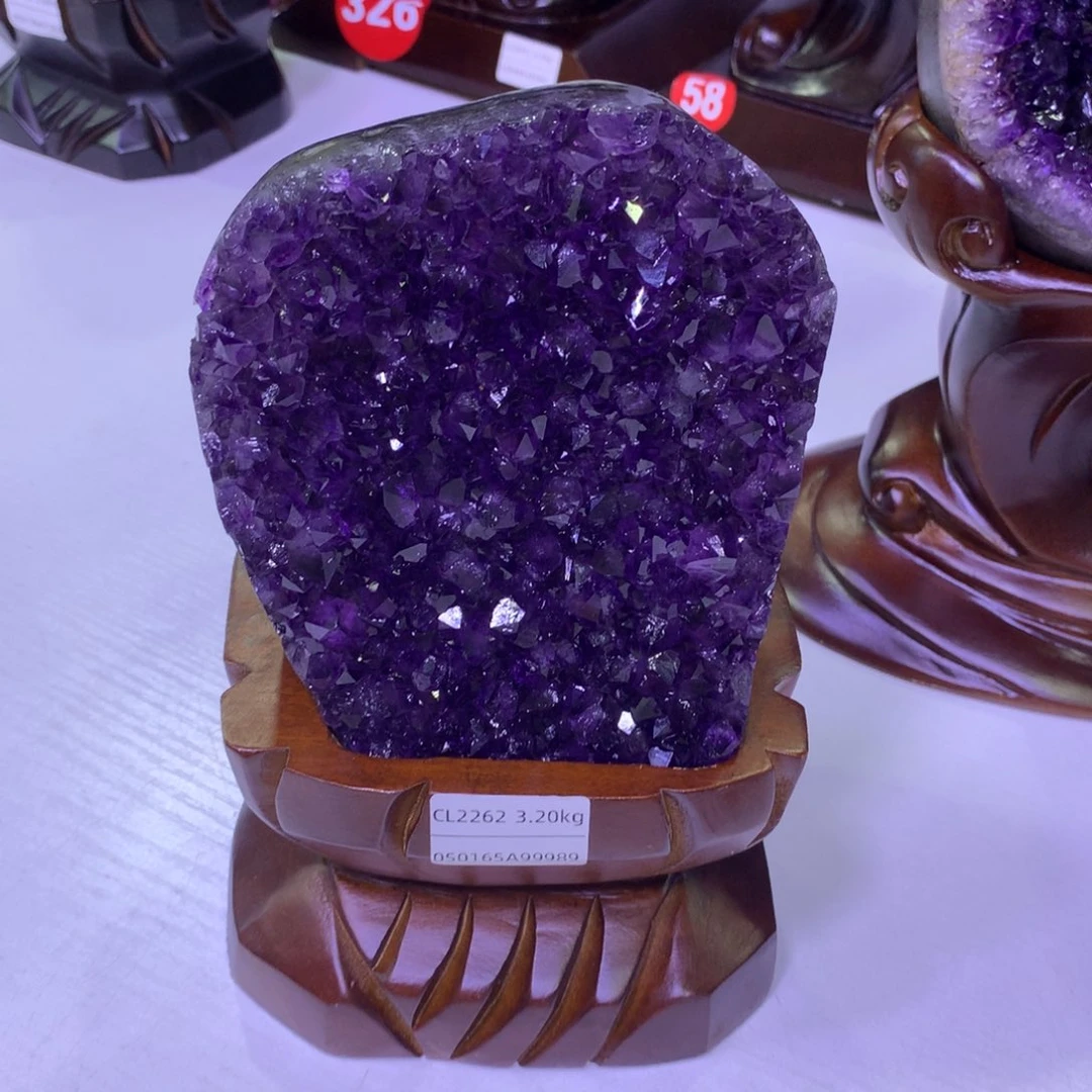 紫晶大型摆件（非配饰）未镶嵌