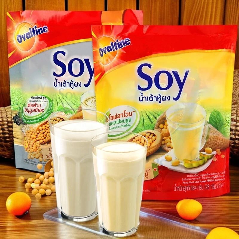 泰国进口清爽阿华田豆浆粉美味独立包装易冲泡营养早餐