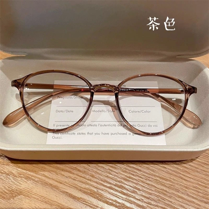 超轻小脸近视眼镜女学生可配度数防蓝光眼睛框镜架素颜小框平光镜