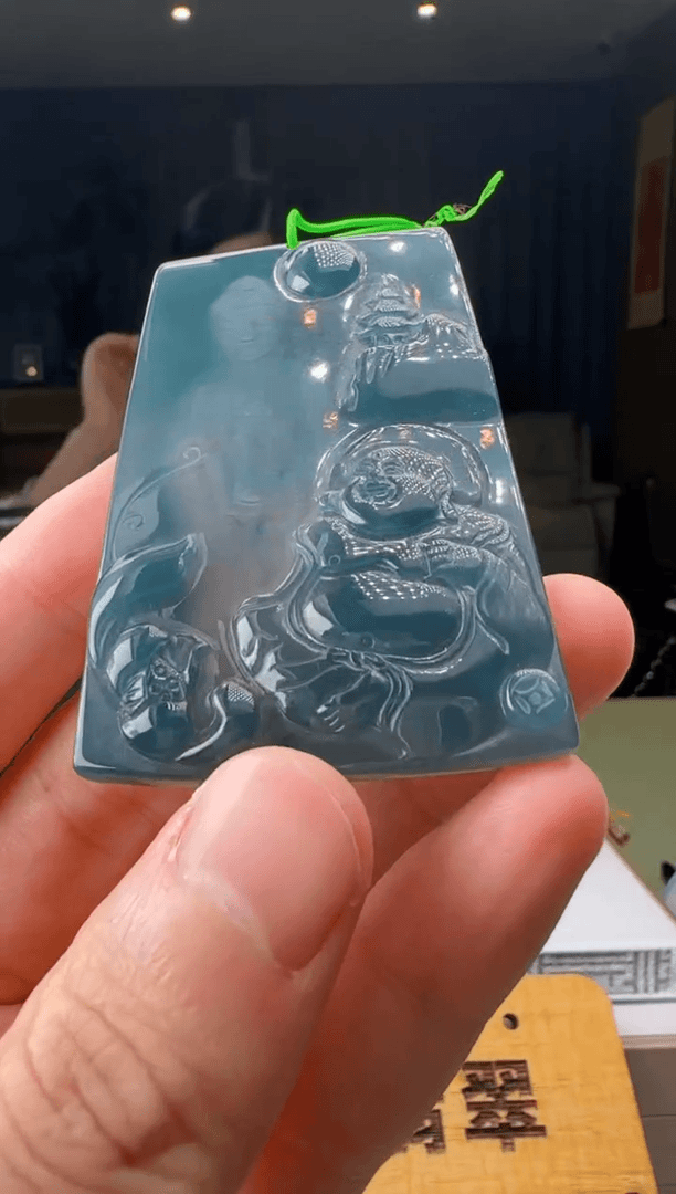 【闪购商品】翡翠挂件未镶嵌DY@@WS40721H062
