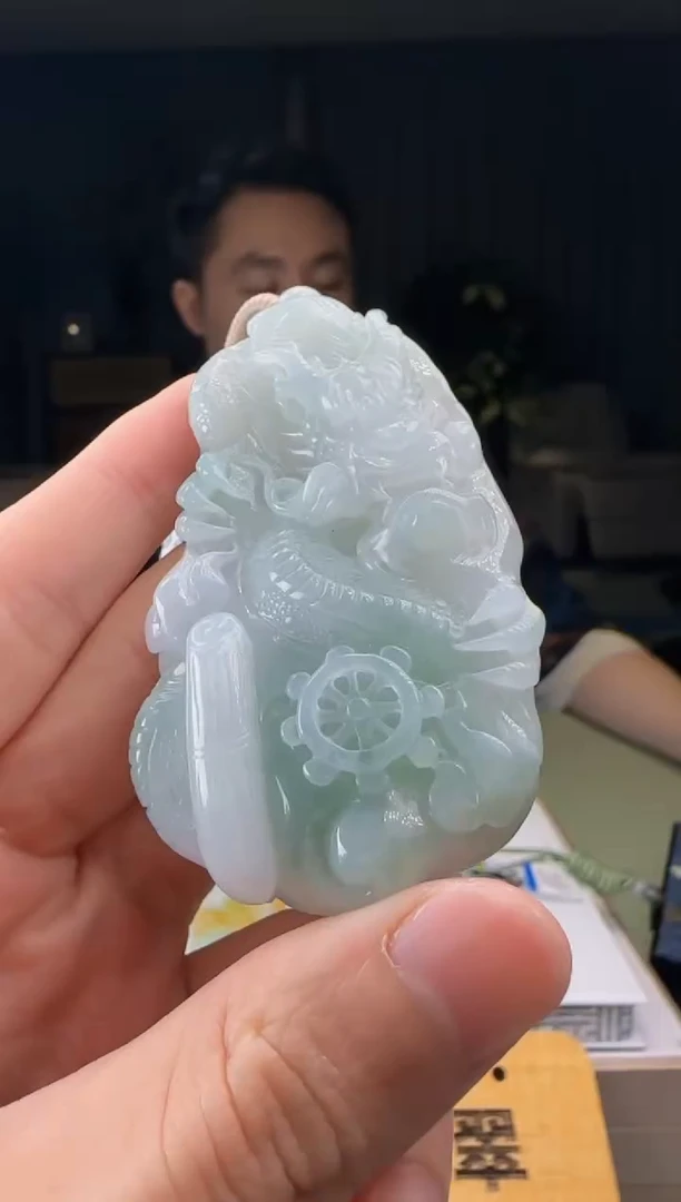 【闪购商品】翡翠挂件未镶嵌DY@@960Q7J00714