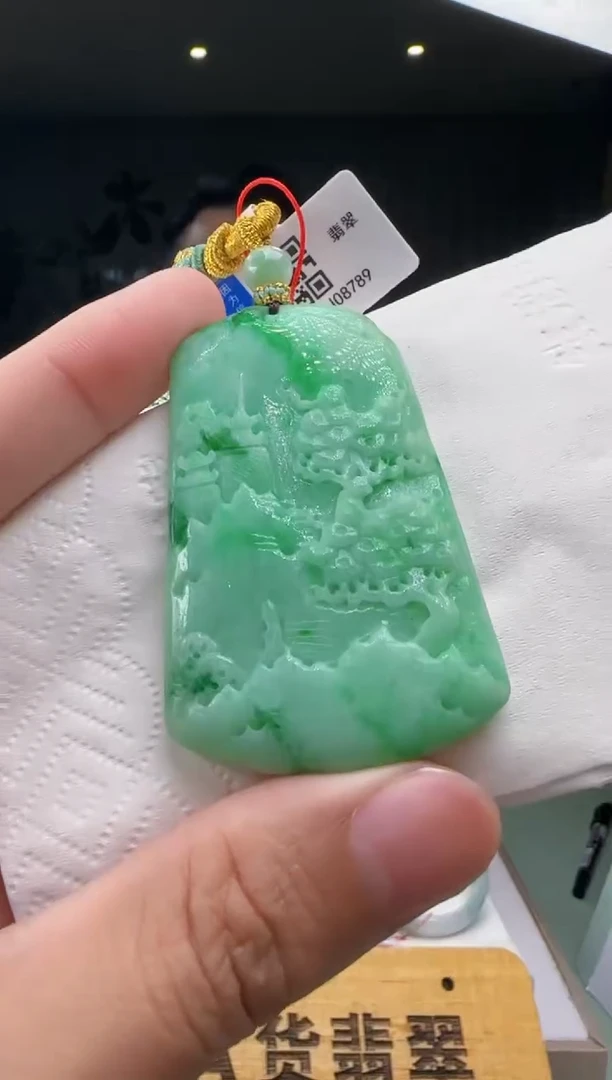 【闪购商品】翡翠颈饰未镶嵌XM@@960Q1J08789