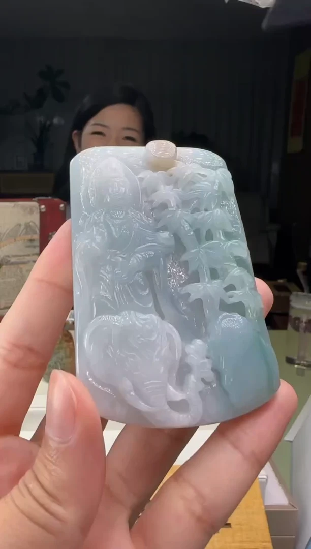 【闪购商品】翡翠颈饰未镶嵌XM@@960Q3J09112