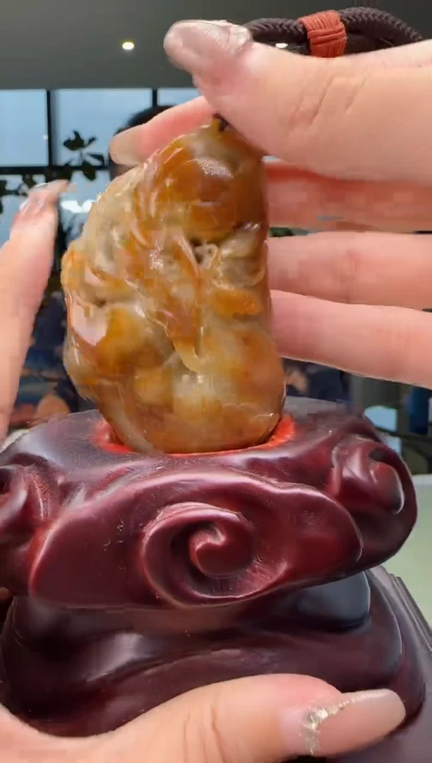 【闪购商品】翡翠摆件未镶嵌底座MM@@960Q7J01520