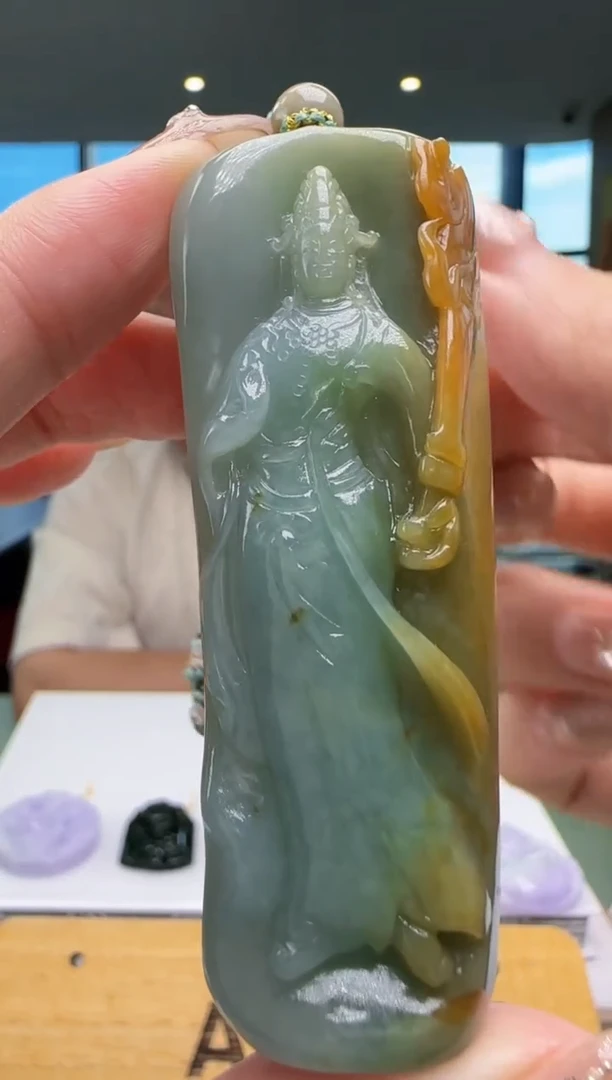 【闪购商品】翡翠吊坠(不含链)未镶嵌MM@@960Q3J03665