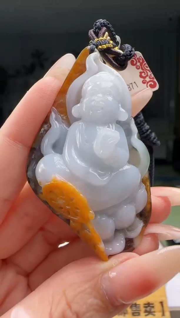 【闪购商品】翡翠颈饰未镶嵌YJ@@WSPY02739