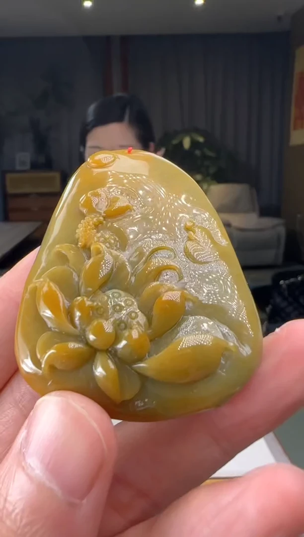 【闪购商品】翡翠吊坠(不含链)未镶嵌DY@@960Q1J09194