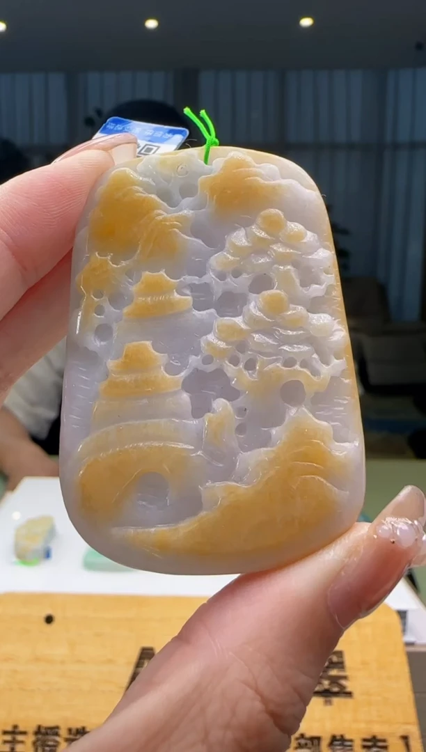 【闪购商品】翡翠挂件未镶嵌MM@@60B7J08134
