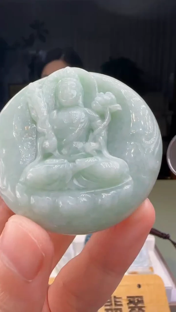 【闪购商品】翡翠颈饰未镶嵌DY@@960Q1J07165