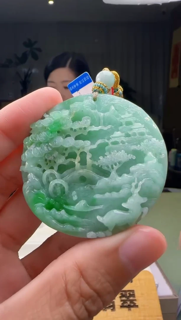 【闪购商品】翡翠颈饰未镶嵌XM@@960Q1J06795