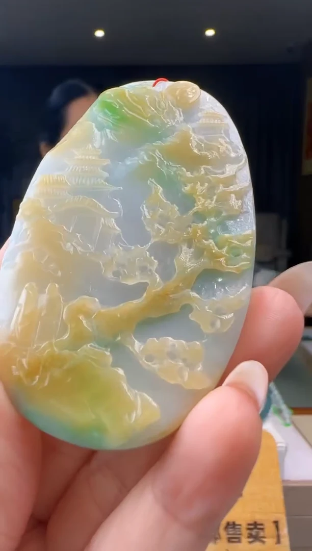 【闪购商品】翡翠吊坠(不含链)未镶嵌YJ@@960Q1J10815