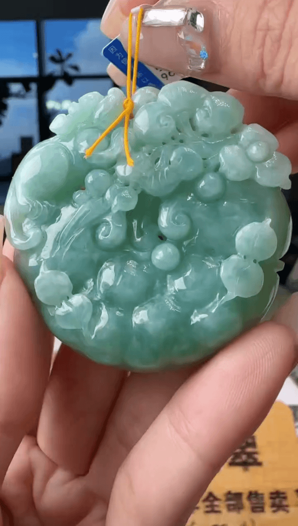 【闪购商品】翡翠挂件未镶嵌XY@@960Q3J06988