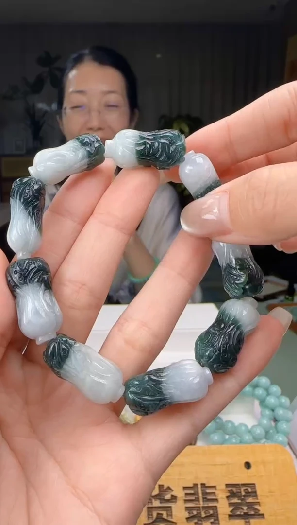 【闪购商品】翡翠手串未镶嵌XY@@WS1WX17771