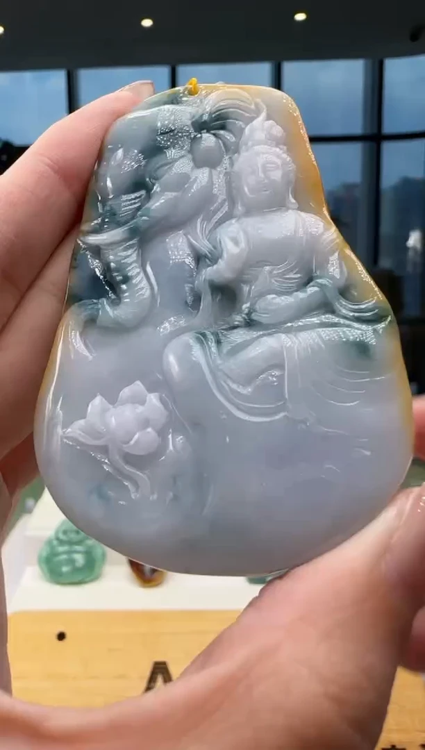 【闪购商品】翡翠挂件未镶嵌 MM@@960Q3J08907