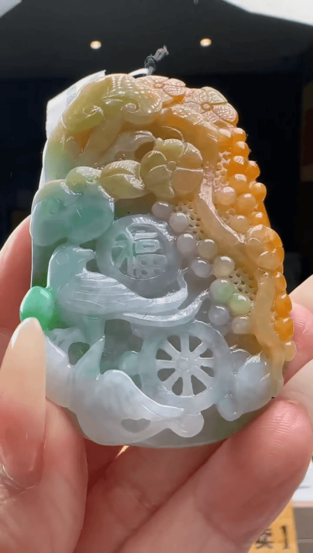 【闪购商品】翡翠颈饰未镶嵌YJ@@WSPY01627