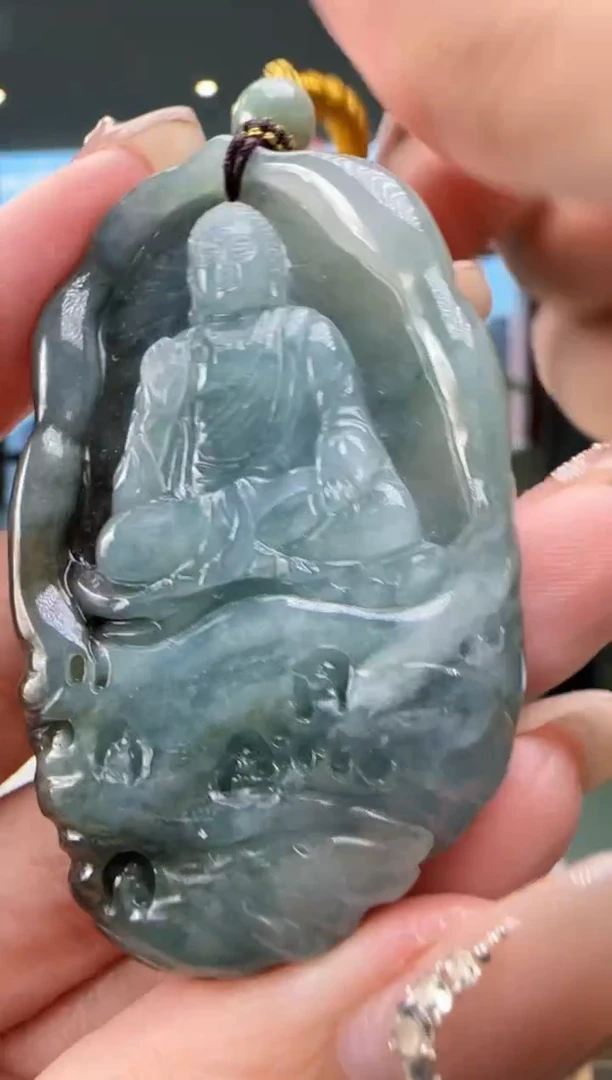 【闪购商品】翡翠吊坠(不含链)未镶嵌MM@@960Q1J09478