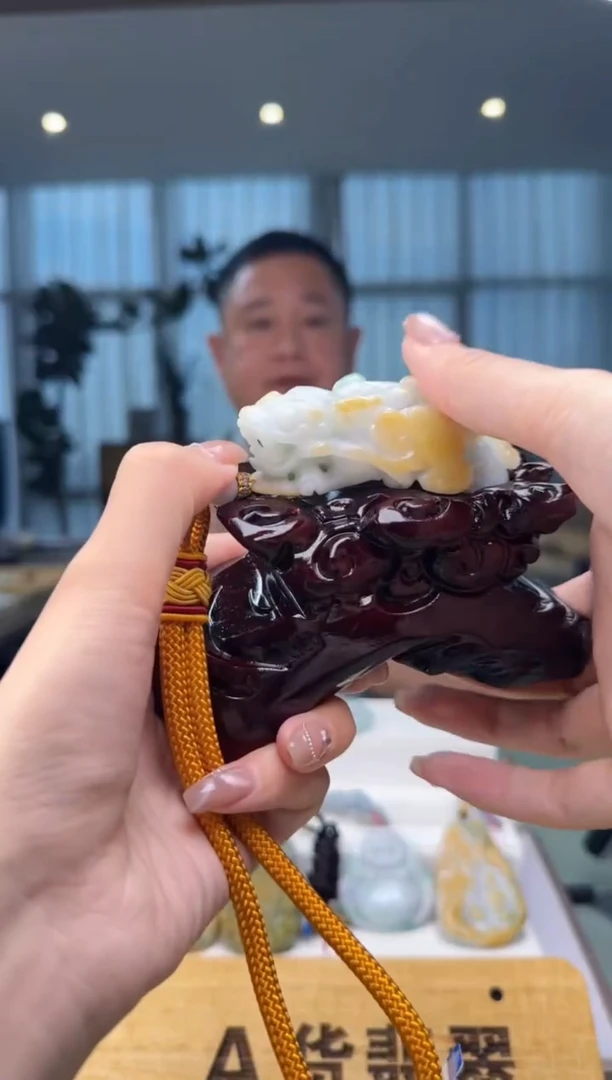 【闪购商品】翡翠把件未镶嵌底座MM@@960Q1J08550