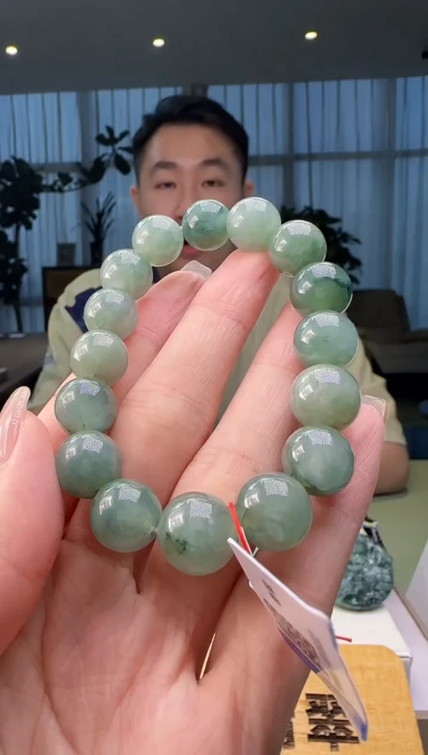【闪购商品】翡翠手串未镶嵌MM@@960Q1J01532