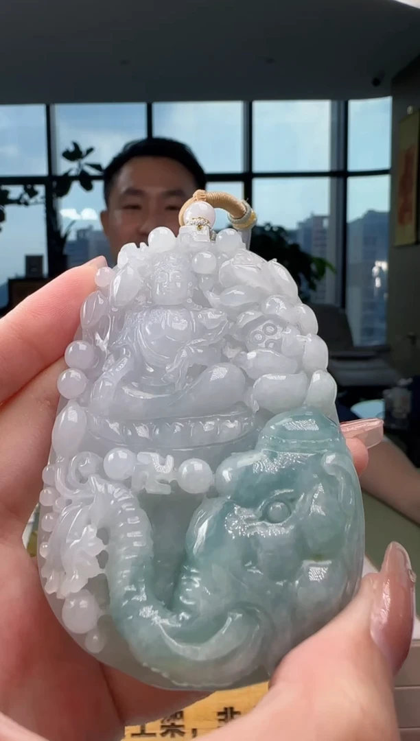 【闪购商品】翡翠吊坠(不含链)未镶嵌CC@@960Q3J09711