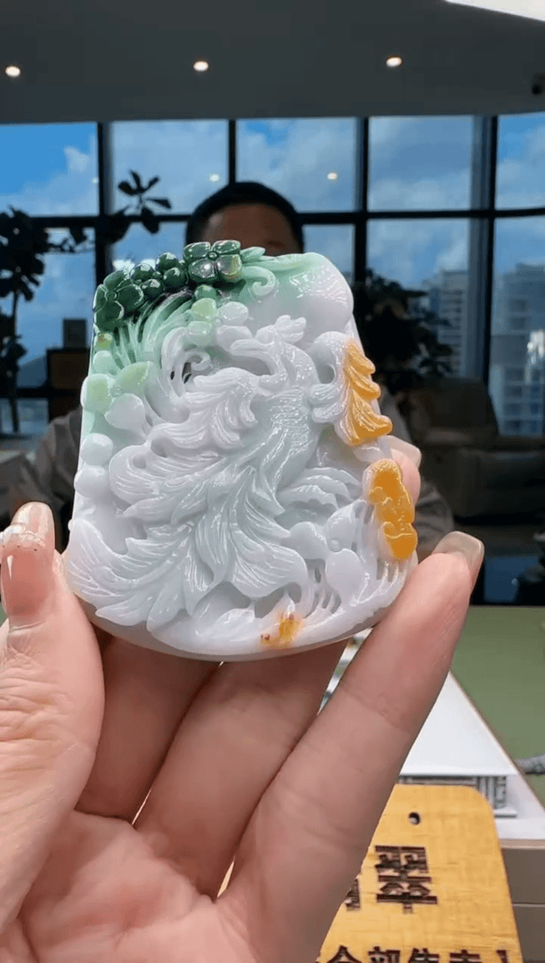 【闪购商品】翡翠挂件未镶嵌MM@@960Q3J05653