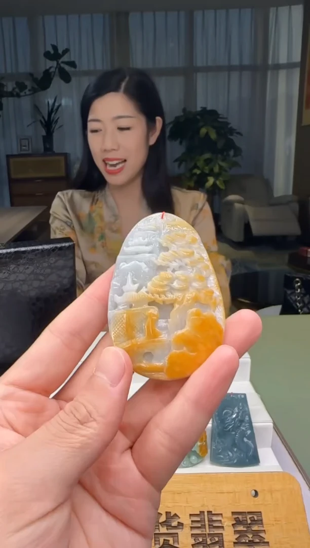 【闪购商品】翡翠挂件未镶嵌DY@@960Q1J07480