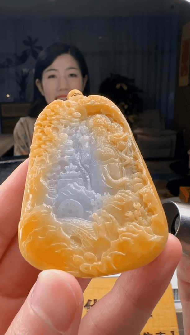 【闪购商品】翡翠颈饰未镶嵌DY@@960Q3J07363
