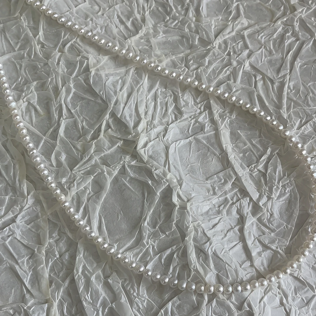 【百搭系列】薄荷少女3.5-4baby小米珠锁骨链夏天简约百搭强光时尚