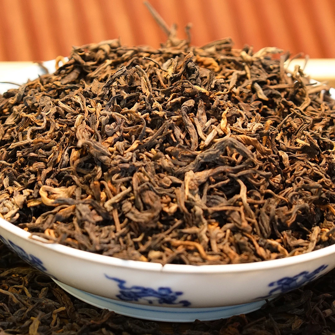 2010年 困鹿山 参天 古树散茶 火哥珍藏 普洱熟茶