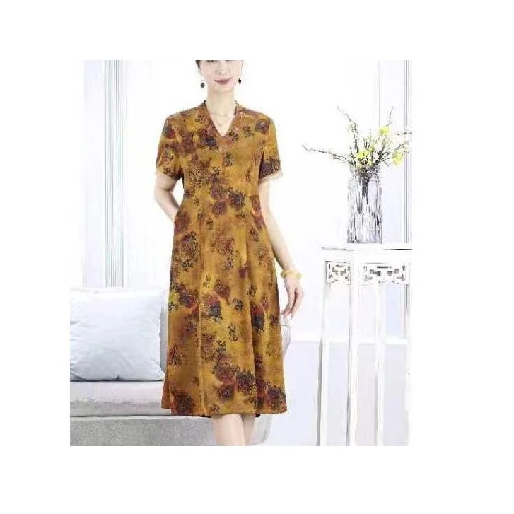 1-2451-25新款舒适时尚连衣裙