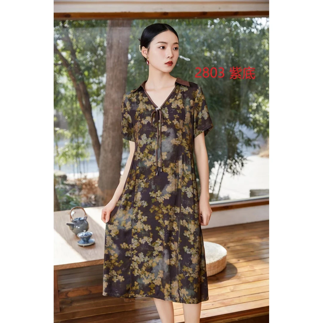 2803-21新款舒适时尚连衣裙