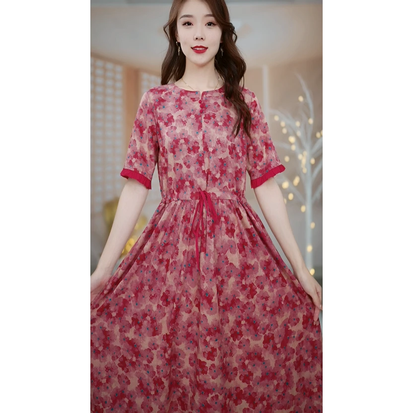 6-013-11新款女士夏季连衣裙