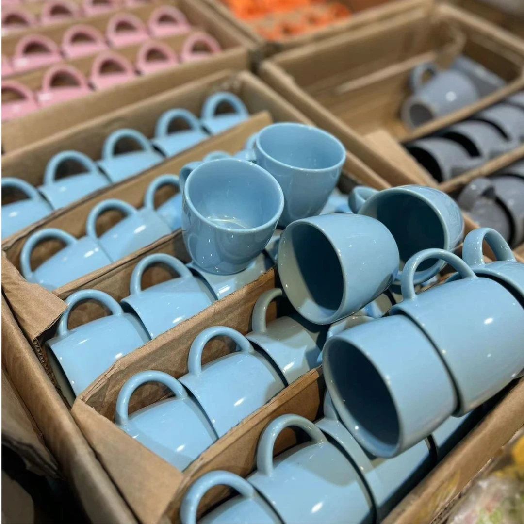 出欧洲【爸爸杯】100ML expresso陶瓷咖啡杯-【不挑颜色】