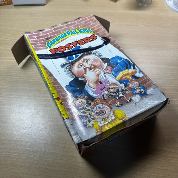 【GPK】Topps 垃圾桶小子1986元年海报 复古收藏海报