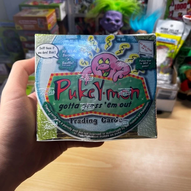 Pukeymon恶搞游戏收藏卡