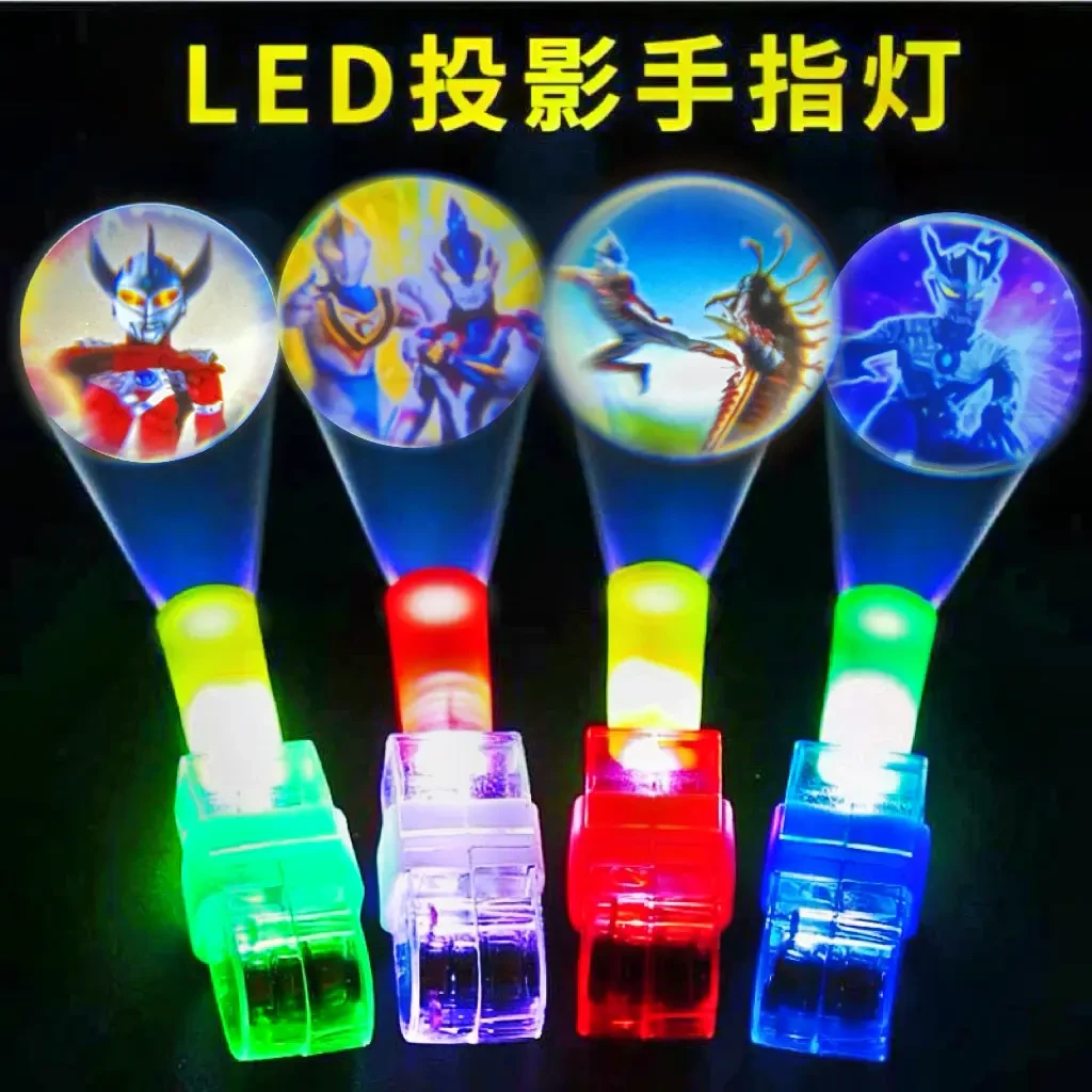 趣味温馨产品卡通投影手指灯简单方便实物好玩设计发光塑料宝宝
