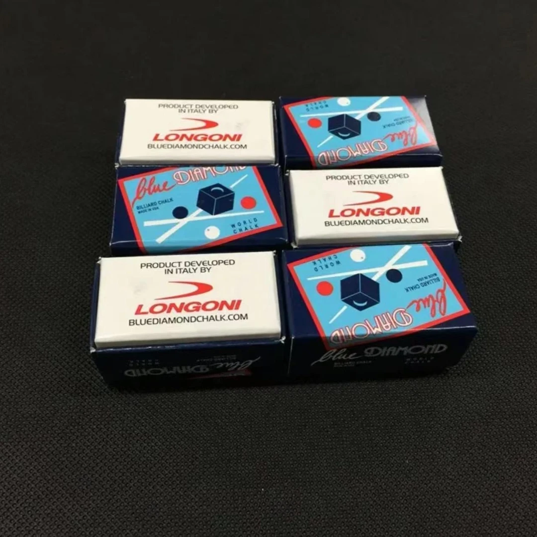 巧克粉正品龙古尼蓝钻巧克粉台球巧克粉不掉粉巧克蓝钻枪粉油性粉