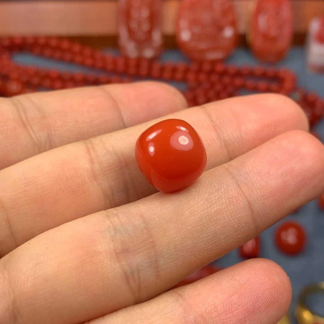 【闪购商品】南红玛瑙珠子未镶嵌记*