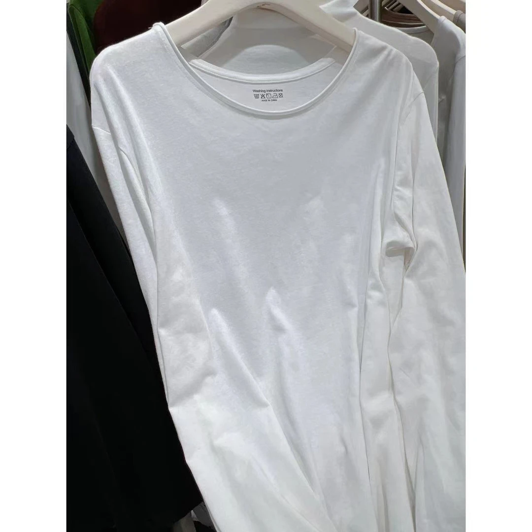 EASY新款9011欧货薄棉散边T