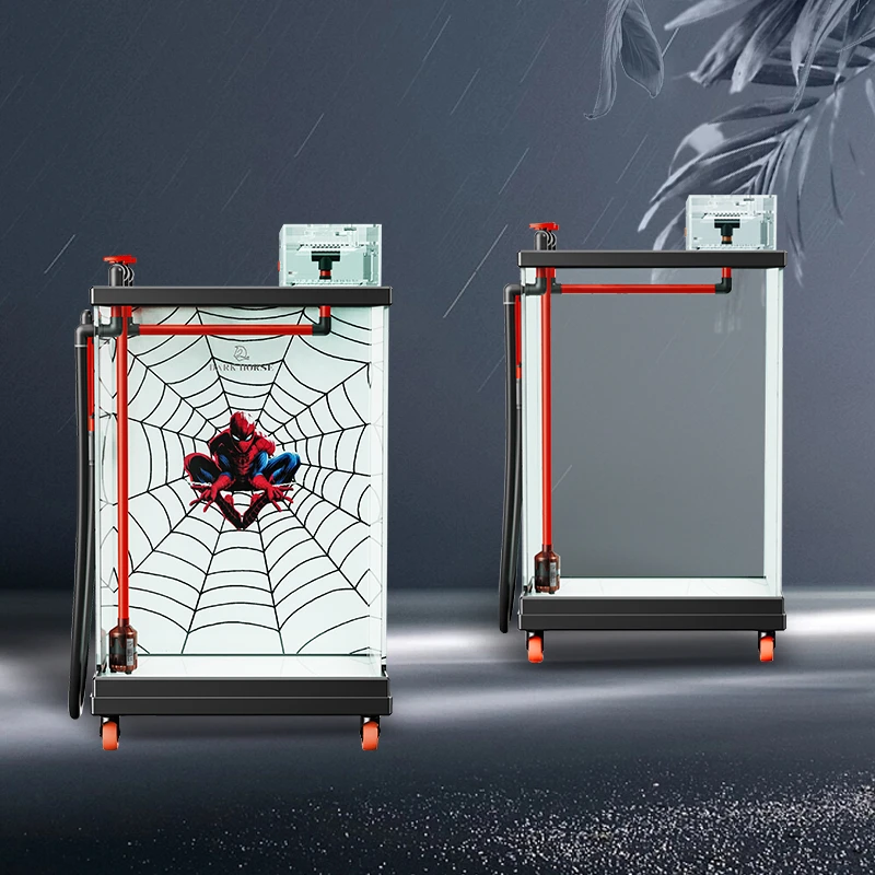 黑马水族玻璃困水缸养海水化盐桶鱼缸治疗缸除氯静音可移动超白缸