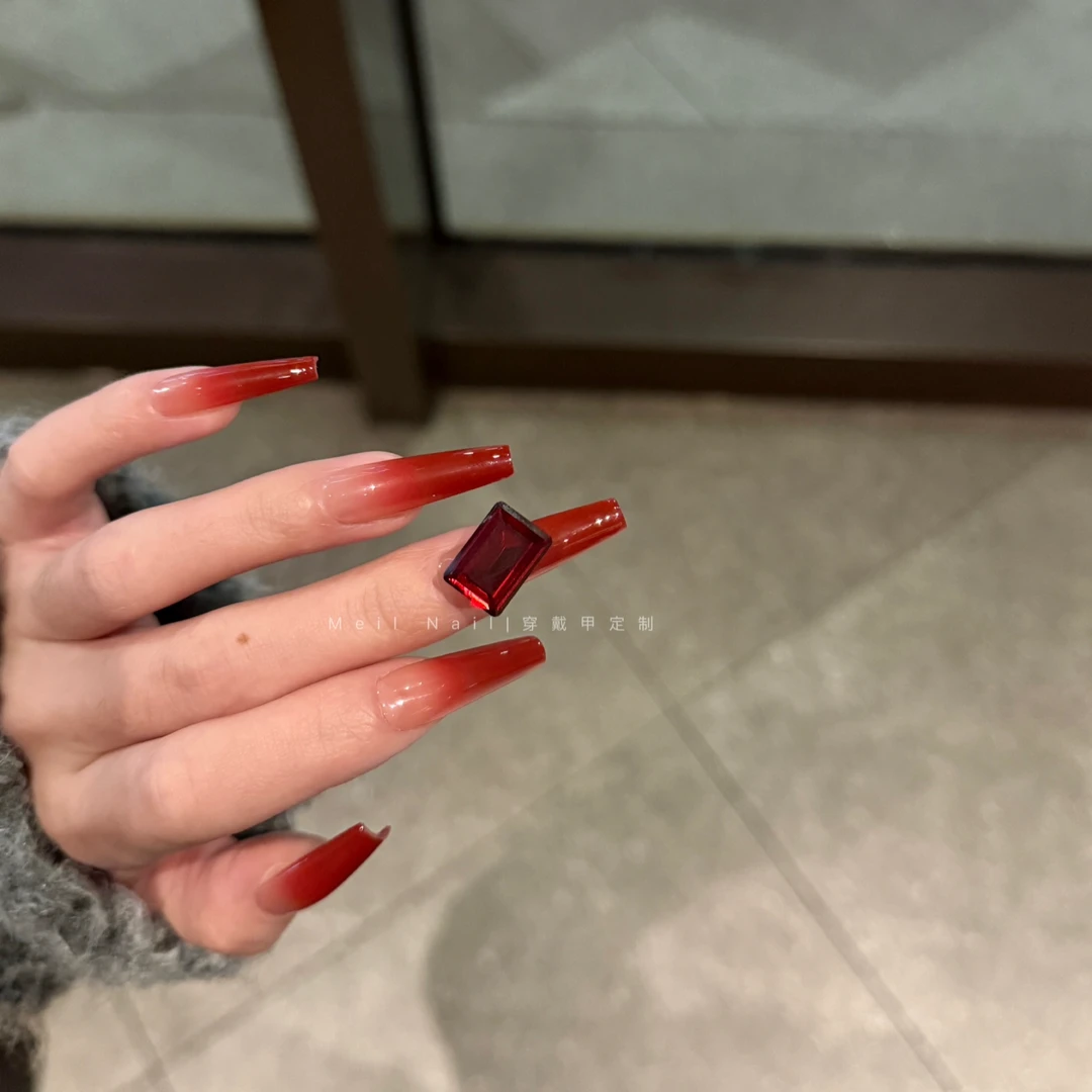 「安可拉红」MeiL | 31细狗T 纯手工定制 / 可拆卸穿戴甲