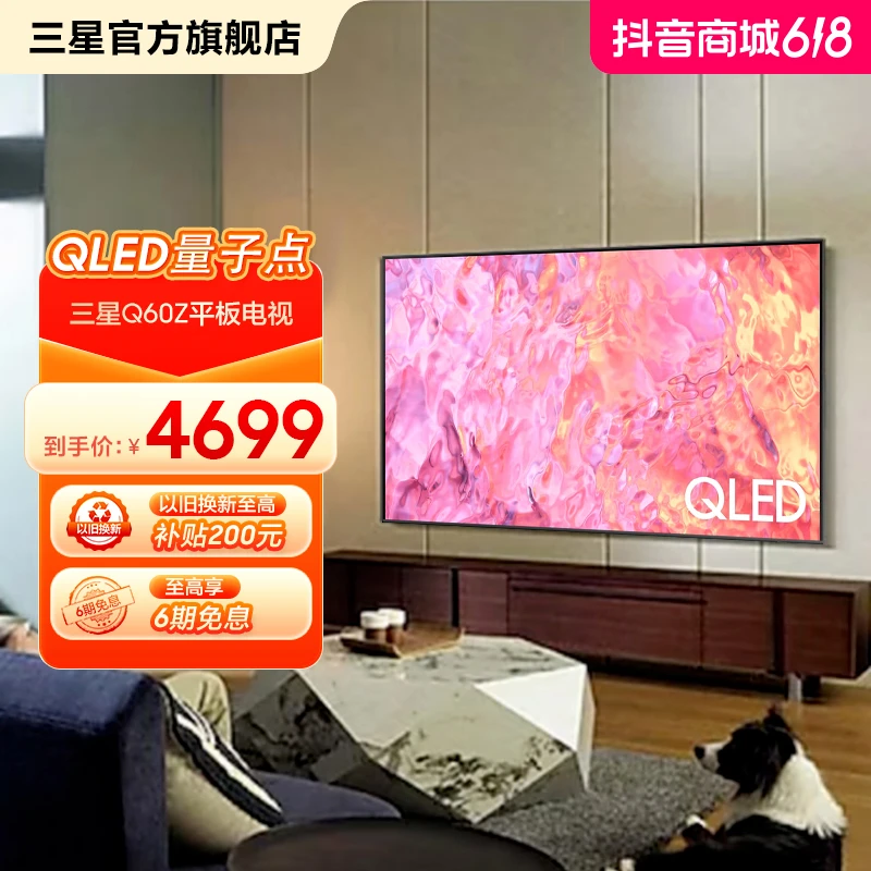 【下架】三星 Q60Z 65英寸电视 4K超高清 QLED量子点 超薄机身
