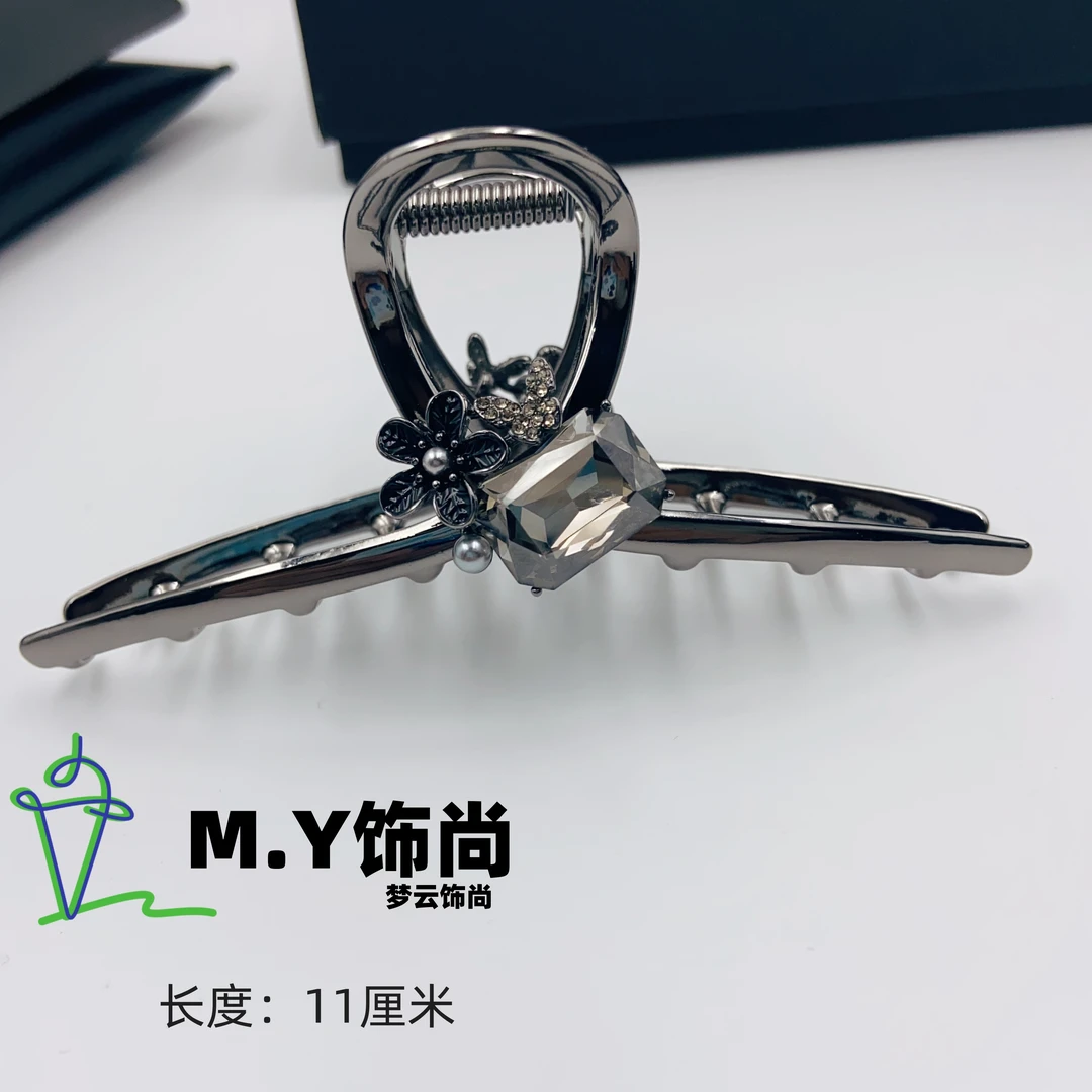 韩版轻奢高级发夹简约优雅后脑勺大抓夹MY136