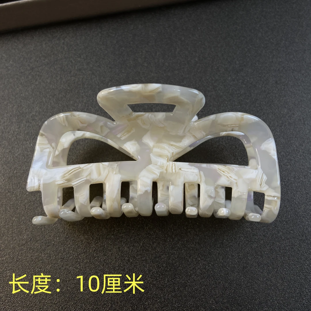 韩版高级百搭醋酸发夹简约复古时尚气质后脑勺抓紧MY086